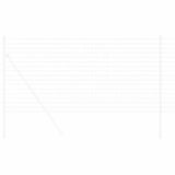 Euro Fence 1.4 x 10 m PVC-coated iron 42004743