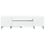 LED TV Cabinet White Engineered Wood 896905