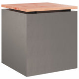 Garden Bench Rusty 40 x 40 x 43 cm Weathering steel 874918