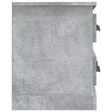 TV Cabinet Concrete Grey 100x35.5x45 cm Engineered Wood 816452