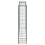Arched Gabion Basket 300x50x200/220 cm Galvanised Iron 153520