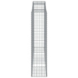 Arched Gabion Basket 300x50x200/220 cm Galvanised Iron 153520