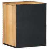 Bathroom Hanging Cabinet Brown 38x33.5x48 cm Solid Wood Mango 4017740