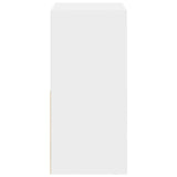 Bedside Table 2 pcs White 35 x 32 x 68.5 cm Engineered Wood 8000629