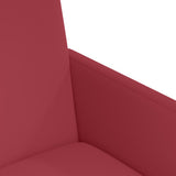 Dining Chairs with Wheels 2 pcs Wine red 57 x 66 x 94 cm 42017820