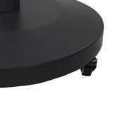 Outdoor Umbrella Base Black 48 x 48 x 32 cm Steel, Concrete 42010015