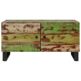 Coffee Table 80x50x40 cm Solid Wood Reclaimed&Engineered Wood 350638