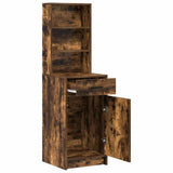 Highboard Smoked Oak 40 x 40.5 x 135 cm Engineered Wood 865077