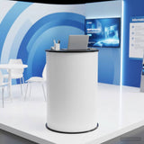 Trade Show Counter Black and White 60 x 93 cm 42046604