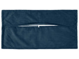 Cushion Cover 6 pcs HOUTEN Navy Blue 50 x 75 cm Corduroy 919820