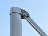 3 x 3 Cantilever Parasol with Cross Base, Garden Umbrella with 360&deg Rotation, Crank Handle and T3398P325264