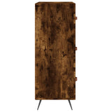 Chest of Drawers Smoked Oak 69.5x34x90 cm Engineered Wood 827825