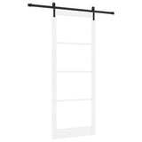 Sliding Door ORKDAL White and Black 93 x 232 cm 3331844