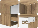 Bathroom Cabinet Set 5 pcs Artisan Oak Engineered Wood 3407350