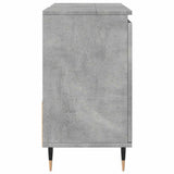 Bathroom Cabinet Concrete Grey 65x33x60 cm Engineered Wood 857222