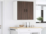 Wall Cabinet LUCCA 2 pcs Brown Oak 30 x 31 x 80 cm 885020