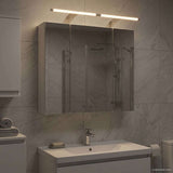 Bathroom Mirror Cabinet White 60 x 14.5 x 50 cm Engineered wood 889079