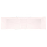 Paper Bags 250 pcs with Handles Pink 54x15x49 cm 4101682