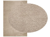 Rug HUARTE Short Pile Soft and Washable Sand 100x200 cm 375055