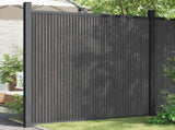 Fence Panel WPC Grey 180x186 cm 4003979