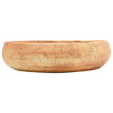 Countertop Basin Brown Oval 59x40x15 cm Ceramic 155079