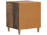 Bedside Cabinet Old Wood 43 x 41 x 66.5 cm Engineered Wood 894563