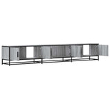 TV Cabinet Grey Sonoma 240x35x41 cm Engineered Wood 3300798