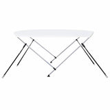 93125 2 Bow Bimini Top White 180x150x110 cm