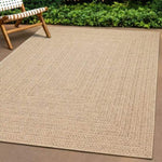 ZNTS Rug ZIZUR 80x200 cm Jute Look Indoor and Outdoor 4006151