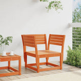 Garden Chair Wax brown Solid pine wood Standard Modular 844676
