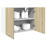 Hanging Cabinet Lyon Sonoma Oak 80x31x60 cm Engineered Wood 849621