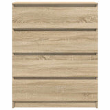 Sideboard Sonoma Oak 80x35x99 cm Engineered Wood 3328482