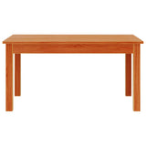 Coffee Table Wax Brown 80x50x40 cm Solid Wood Pine 847176
