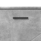 Bathroom Furniture Set with Drawer 3 pcs Concrete Grey 3393026