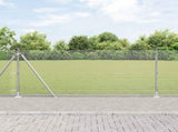 Welded Wire Fence with Concrete Base 10 x 1 m 3352281