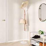 Coat Stand White 175 cm Powder-coated Iron 377104