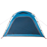 Camping Tent 4-Person Blue Quick Release Waterproof 94357