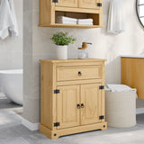 Bathroom Cabinet Corona 70x33x80 cm Solid Wood Pine 4013404