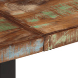 Bench 160 cm Solid Wood Reclaimed and Steel 4006412