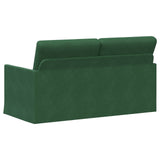 2 Seater Sofa Jungle Green 150 x 81 x 82 cm Corduroy Fabric 42041104