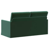 2 Seater Sofa Dark Green 150 x 81 x 82 cm Velvet 42041089