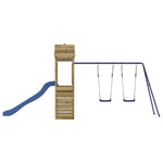 ZNTS Outdoor Playset Impregnated Wood Pine 3155911