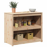 Kitchen Cabinet with Shelf MEPPEL Brown Oak 106 x 55 x 92 cm 868161
