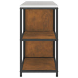 Kitchen Storage Set HATTEM 2 pcs Rusty Steel 3392658