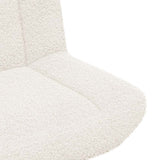 Swivel Chair Cream 63 x 75 x 76 cm Sheepskin 42007335