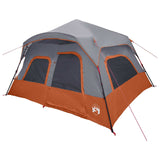 Instant Tent Grey and Orange 340 x 280 x 190 cm 42017483