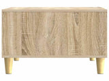Coffee Table Sonoma Oak 50 x 49 x 40 cm Engineered Wood 895197