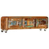 TV Cabinet 120x30x37 cm Solid Reclaimed Wood 247513