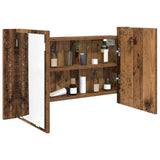 Bathroom Mirror Cabinet with Shelf Old Wood 80 x 12 x 45 cm 886226