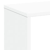 Room Divider Bookcase White 67x25x161.5 cm Engineered Wood 858075
